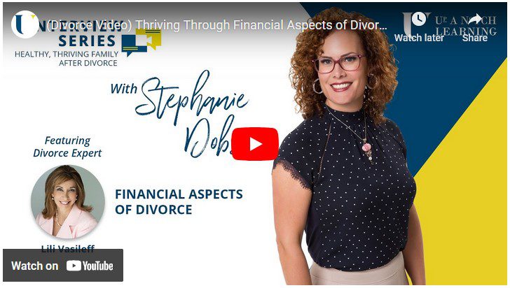 Thriving Through Financial Aspects of Divorce2