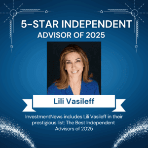 Lili Vasileff named a top, 5-star independent advisor of 2025 by InvestmentNews