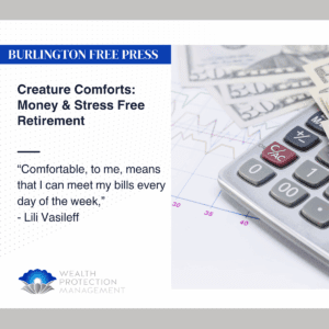Burlington Free Press - Lili Vasileff weighs in on money and retirement