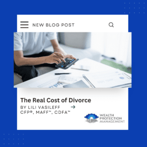 The cost of divorce by Lili Vasileff